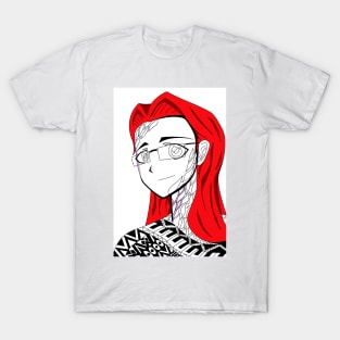 diana the beautiful woman in ecopop art T-Shirt